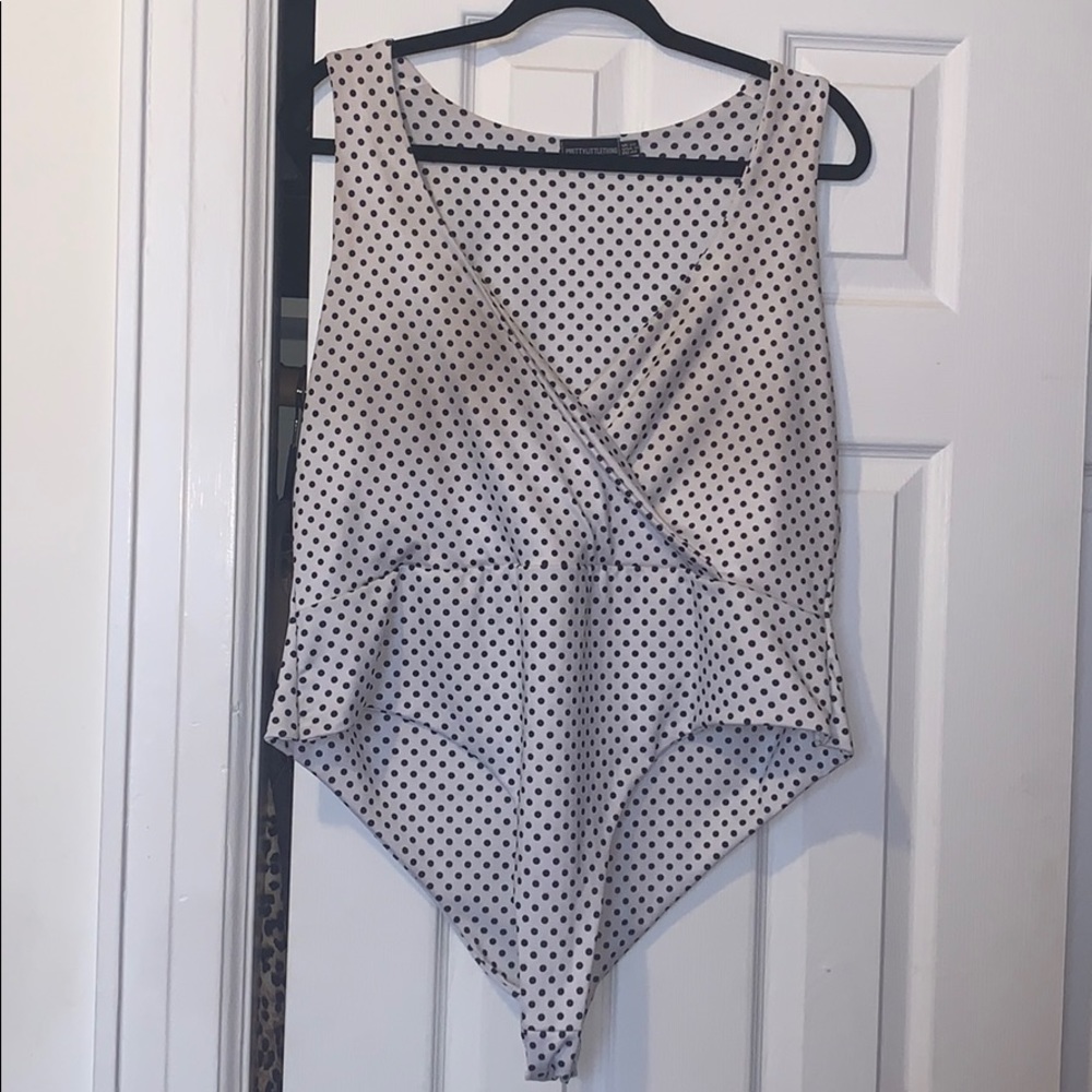 Black & White Polka dot Bathing suit